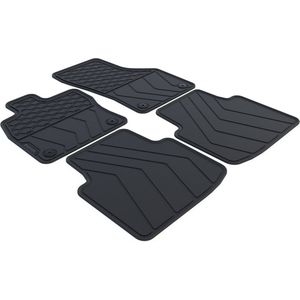 Rubber Automatten geschikt voor Skoda Superb 2015-2019 - 4-delig - Uitvoering: 3 | Hatchback / Combi