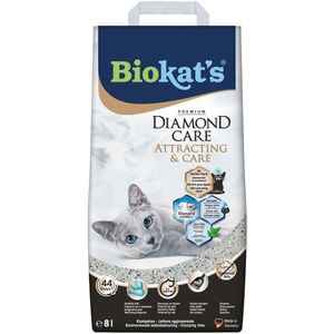 Biokat's Diamond Care Attracting & Care - Kattenbakvulling - 8 l