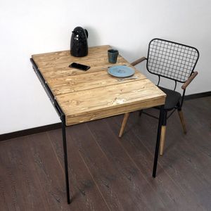 Opklapbare Tafel - Keukentafel - Wandtafel - Murphy Opvouwbare Tafel - Wandbureau - Bureau Inklapbaar - Multifunctioneel bureau & Plank - Hout Brown