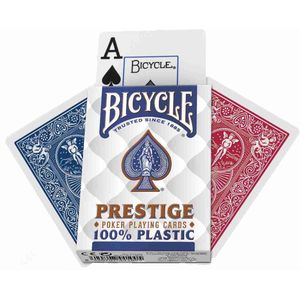 Bicycle Prestige 100% plastic - 1 pakje speelkaarten