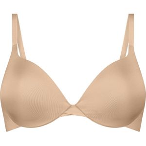 Hunkemöller Dames Lingerie Voorgevormde push-up beugel bh Smooth - Beige - maat A75