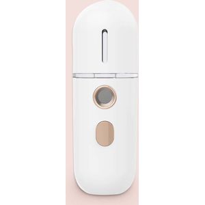 WiseGoods Luxe Gezichtsstomer - Huid Hydrateren - Gezichtsbevochtiger - Draagbaar - Gezichtssauna - Nano Mist Spray - Koud