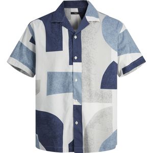 Jack & Jones Overhemd - Regular Fit - Blauw - 6XL Grote Maten