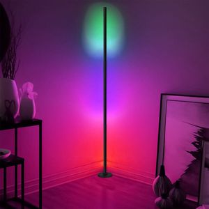 Tuya slimme vloerlamp set met dreamcolor led strip - Staande lamp - Smart vloerlamp - Incl. afstandsbediening - Smart Life app - Slimme verlichting - Smart lamp