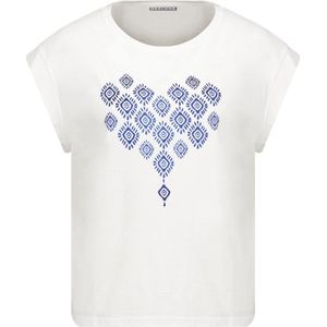 DEELUXE Lyssa mouwloos katoenen t-shirt voor dames S