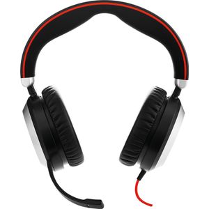 Jabra Evolve 80 - Headphones- With Microphone - Black