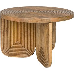 Feliz Lifestyle Maeze Salontafel Hout Rond 60 cm - Bruin