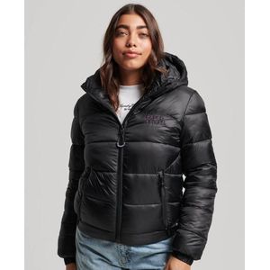 Superdry Sports Pufferjack Zwart L Vrouw