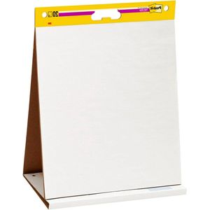 Tafelmemoboard - Zelfstaand Whiteboard - 20 Bladen - Wit - 50,8 x 58,4 cm