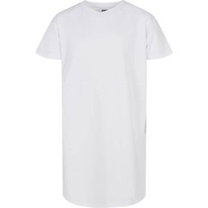 Urban Classics - Organic Oversized Tee Kinder Korte jurk - Kids 146/152 - Wit