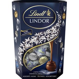 LINDOR Cornet Dark - chocoladebonbons 70% pure chocolade - 500g