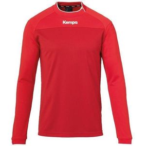 Kempa Prime Longsleeve Kind Chili Rood-Rood Maat 152