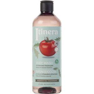 ITINERA - Regenererende bodywash met tomaat uit Sorrento, 95% natuurlijke ingrediënten, 370 ml (1 stuk)