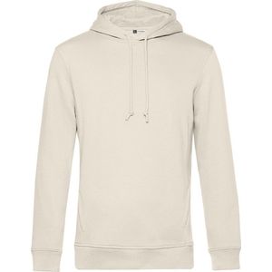 B&C Heren Biologische Hoodie (Gebroken wit)