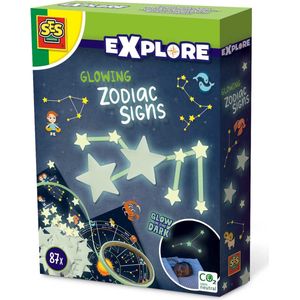 SES - Explore - Glowing sterrenbeelden - glow in the dark sterren en tape