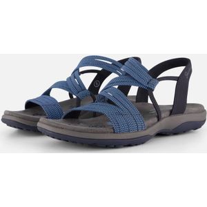 Skechers - Reggae Slim Skech Appeal - Sandalen - Blauw - Textiel