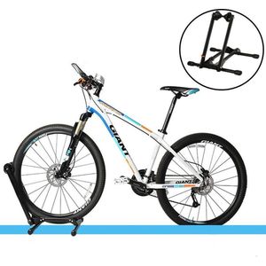 Decopatent® Fietsenrek - Voor of Achterwiel - Fietsstandaard - 24- 27.5 inch en 700C - Racefiets - Mtb - Fietshouder - Opvouwbaar