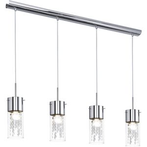 EGLO Diamond - Hanglamp - 4 Lichts - Chroom - Helder, Chroom