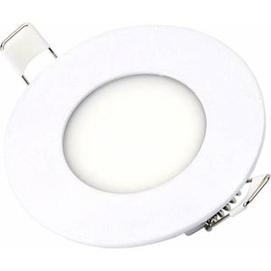 Ronde LED Inbouwspot Ø85 mm - 3 Watt - 3000K - Crius