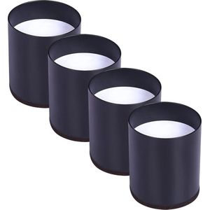 4 Pack Meubelrisers - Massief Stalen Tafel Bank Bed Riser - Voegt 2"" Hoogte Toe - Met Edge Guard - Meubelverhoging Bedhoger Tafelverhoger - Heavy Duty Meubels Vierkant en Rond