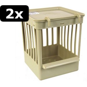 2x - NESTKASTJE PL+TRALIES BEIGE