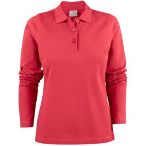 Printer Surf Ladies Long Sleeve Red XL