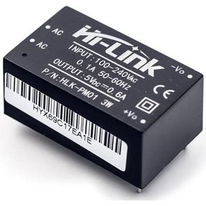 OTRONIC® 220VAC naar 5VDC 0,6A converter module HLK-PM01