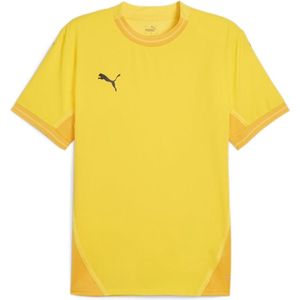 Puma Teamfinal Shirt Korte Mouw Heren - Geel | Maat: L