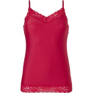 Ten Cate - Secrets Spaghetti-Top Lace Rood - maat L - Rood