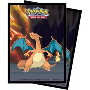 Ultra Pro - Pokémon TCG - 65 Standard Sized Card Sleeves Pack - Verschroeiende Top (63 x 89 mm)