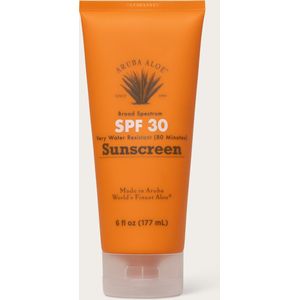 Aruba Aloe Very Water Resistant Zonnebrand SPF 30 | Broadspectrum zonbescherming | 177 ml
