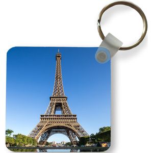 Sleutelhanger - Uitdeelcadeautjes - Originele foto van de Eiffeltoren in Parijs - Plastic