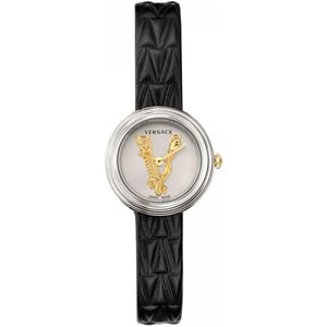 Versace VET300421 horloge vrouw - Roestvrij Staal - zilver