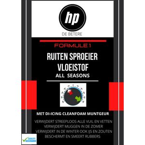 HP CLEANERS RUITENSPROEIER / RUITENWISSER VLOEISTOF ALL SEASONS DE-ICING EN INSECTEN VERWIJDERAAR 5 LITER CAN