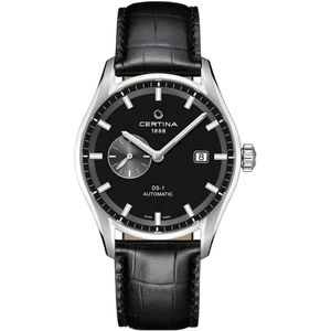 CERTINA DS 1 Automatic - Black Dial Black Leather - C0064281605100 - Man