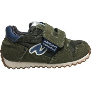 Naturino Waterproof - Sammy - Mt 20 - velcro blauwe logo warme sportieve lederen sneakers - groen