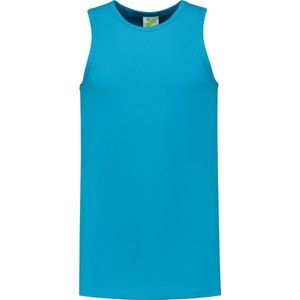 Lemon & Soda tanktop voor heren in de maat L in de kleur turquoise.