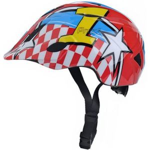 Kinderfietshelm proX - Jongens Rally - Kinderhelm Fietslicht - Fietshelm voor kinderen - 47/53cm