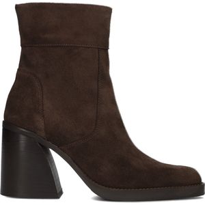 Red-Rag 77384 Enkellaarsjes - Enkelboots met rits - Dames - Bruin - Maat 41