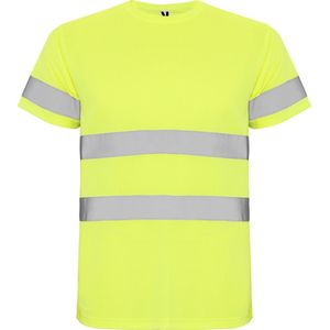 High Visibility T-Shirt Delta Fluor Geel Size L merk Roly