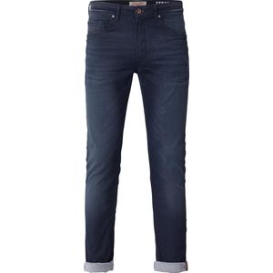Petrol Industries - Heren Seaham Coated Slim Fit Jeans jeans - Blauw - Maat 28