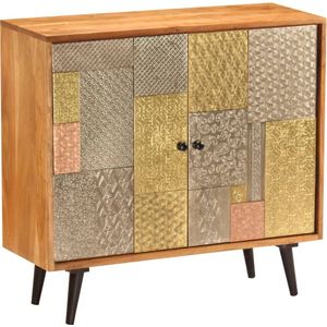 vidaXL Dressoir - Dressoirs - Houten Dressoir - Houten Dressoirs - Dressoir 80x30x75 cm massief acaciahout
