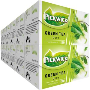 Pickwick Pure Groene Thee - 12 x 20 theezakjes