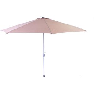 SenS-Line - Salou Parasol Taupe Ø300 Cm - Grijs