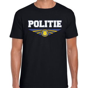 Politie t-shirt heren - beroepen / cadeau / verjaardag XXL