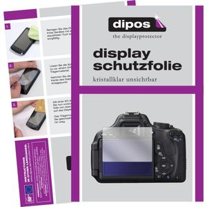 dipos I 6x Beschermfolie helder geschikt voor Canon EOS 750D Folie screen-protector