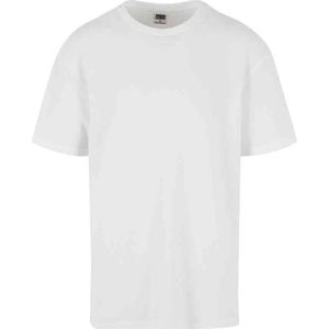 Urban Classics - Waffle Heren T-shirt - 3XL - Wit