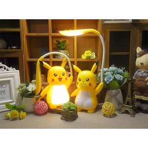 Pokemone Pikachu lamp - nachtlamp - ledlamp - kinderkamer decoratie - leeslamp