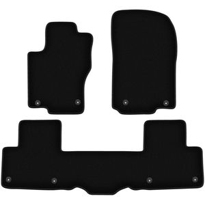 BASIC zwarte veloursmatten voor: Mercedes GLE W166 SUV (2011-2015)