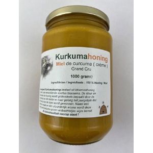 Honingland: Grand Cru Kurkumahoning crème . 1000 gram